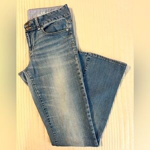 Women’s GAP Perfect Bootcut Y2K Mid Rise Jeans 10 Long